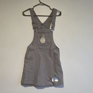 Chic Gray Women's Casual Overall Dress